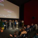 Au cours de la cérémonie de remise des prix, le 18 novembre au Cinéma Rex. (©Johan Friedli/Prix Farel)